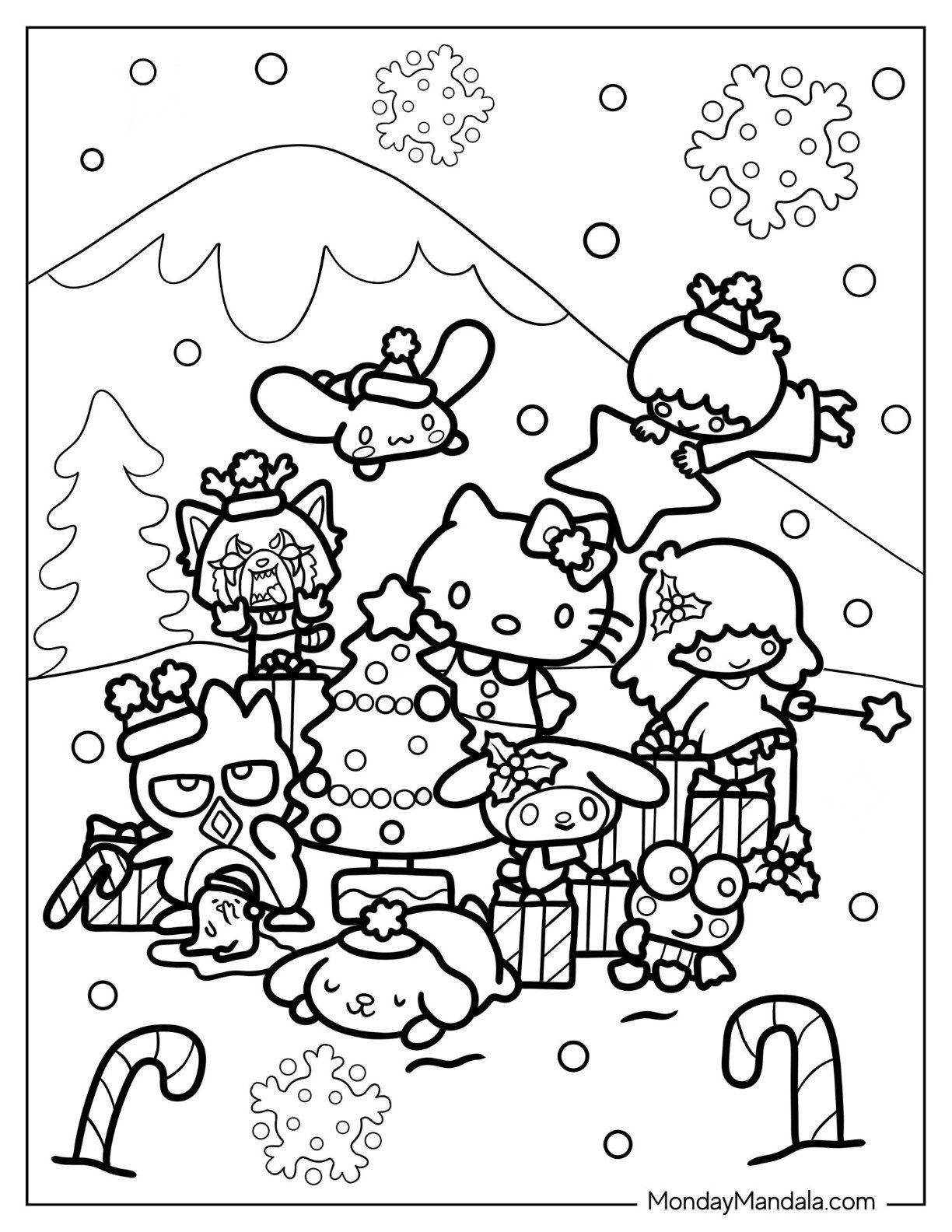 30 Sanrio Coloring Pages Free PDF Printables 30 Sanrio Coloring Pages Free PDF Printables