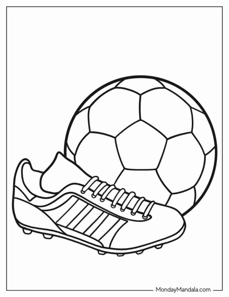 30 Soccer Coloring Pages Free PDF Printables  30 Soccer Coloring Pages Free PDF Printables