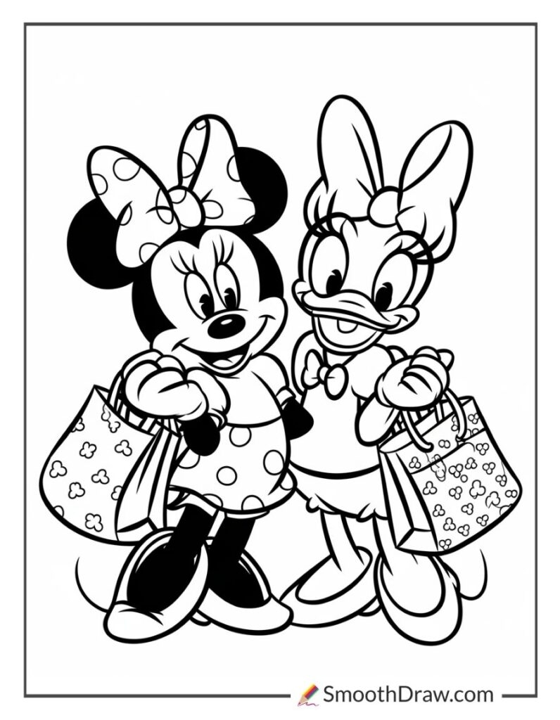 32 Minnie Mouse Coloring Pages Free Printables  32 Minnie Mouse Coloring Pages Free Printables