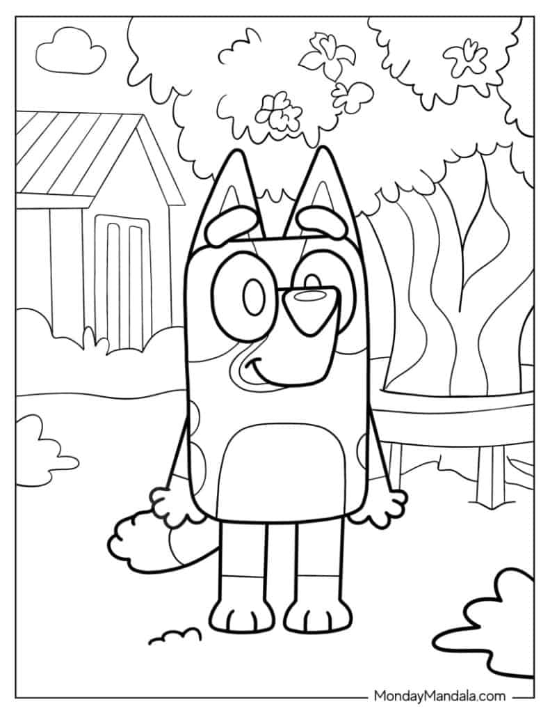 36 Bluey Coloring Pages Free PDF Printables 36 Bluey Coloring Pages Free PDF Printables