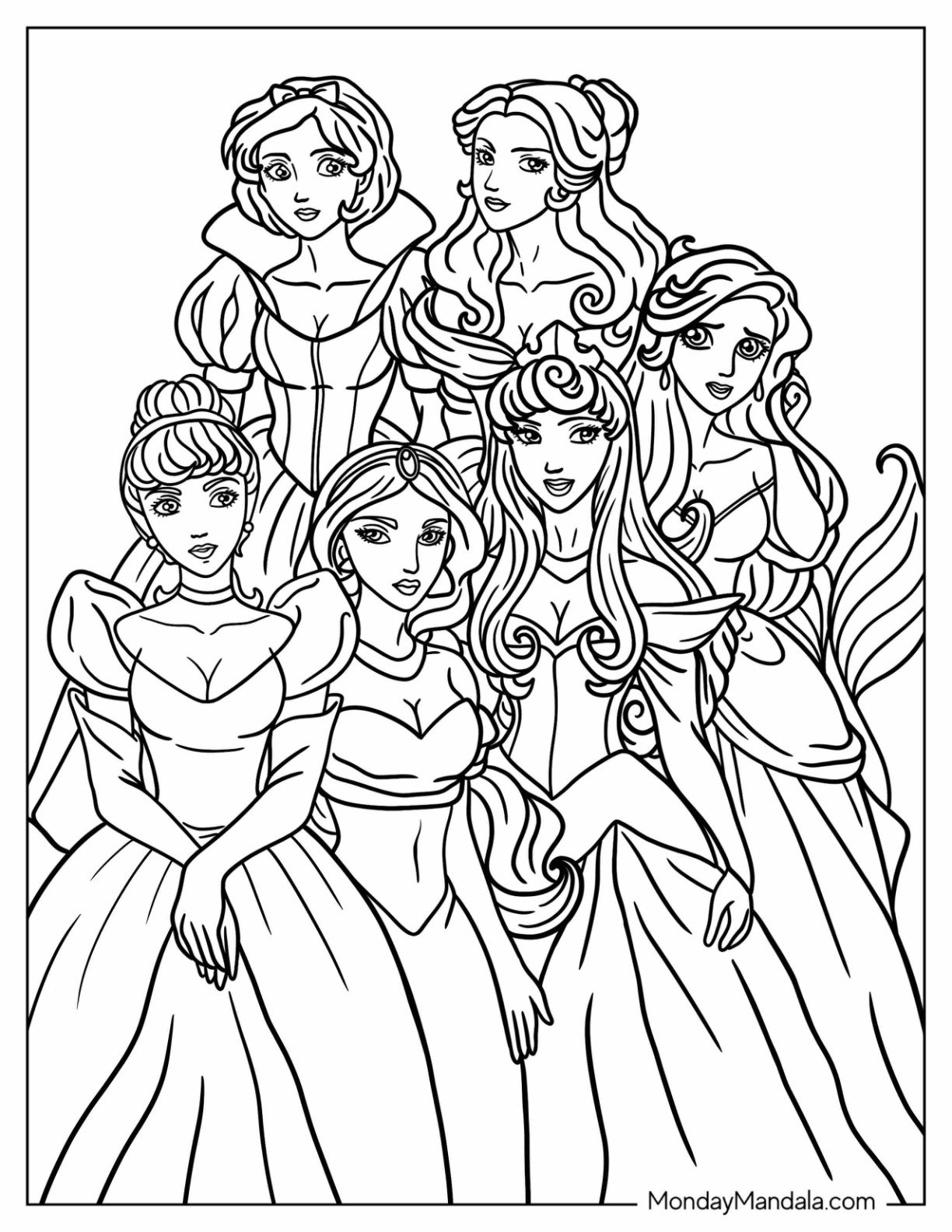 disney coloring page