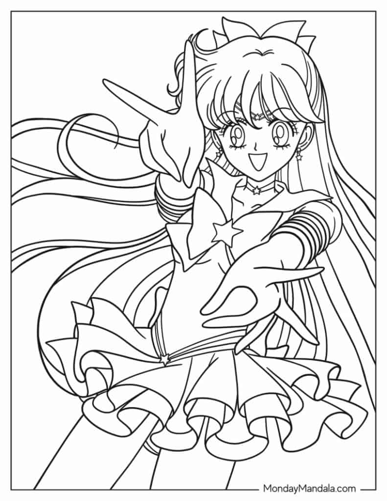 36 Sailor Moon Coloring Pages Free PDF Printables 36 Sailor Moon Coloring Pages Free PDF Printables