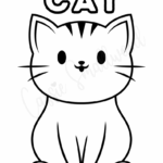 37 Cute Cat Coloring Pages Cassie Smallwood