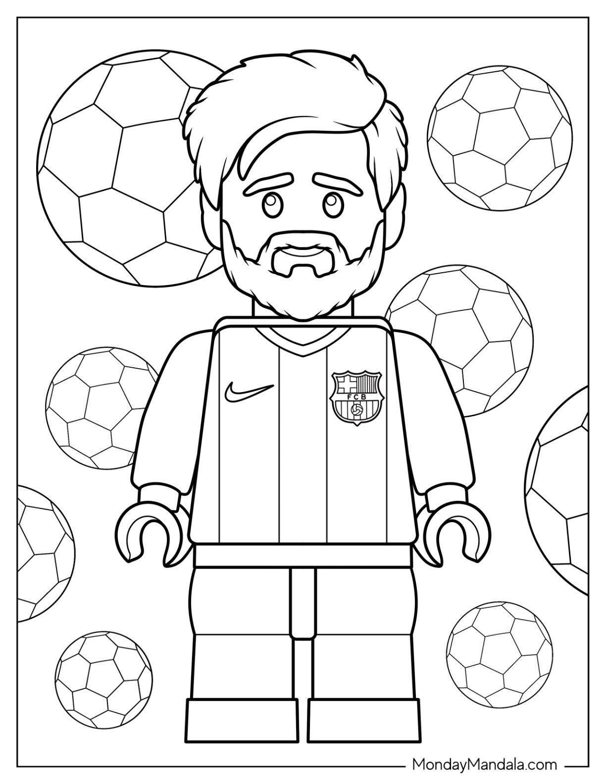38 Lionel Messi Coloring Pages Free PDF Printables  38 Lionel Messi Coloring Pages Free PDF Printables