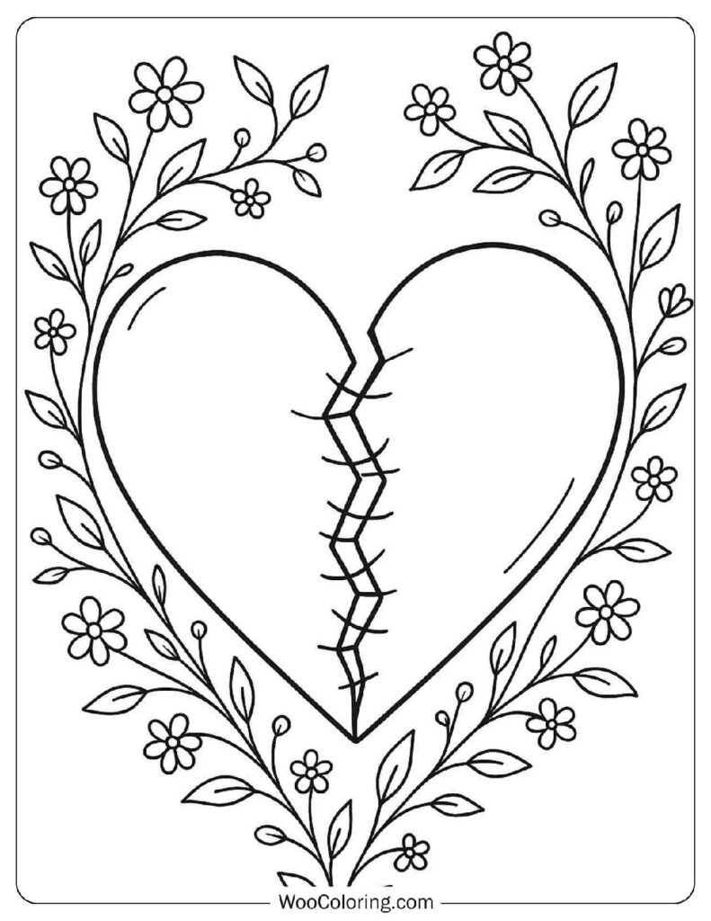 40 Heart Coloring Pages Free PDF To Print Woo Coloring 40 Heart Coloring Pages Free PDF To Print Woo Coloring