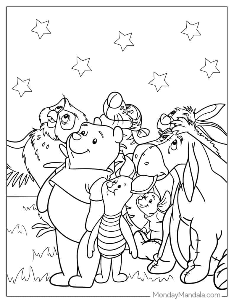 40 Winnie The Pooh Coloring Pages Free PDF Printables 40 Winnie The Pooh Coloring Pages Free PDF Printables