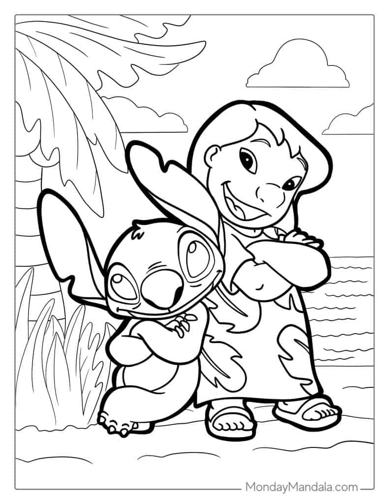 42 Lilo Stitch Coloring Pages Free PDF Printables  42 Lilo Stitch Coloring Pages Free PDF Printables