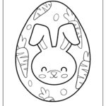43 Easter Egg Coloring Pages Free PDF Printables 