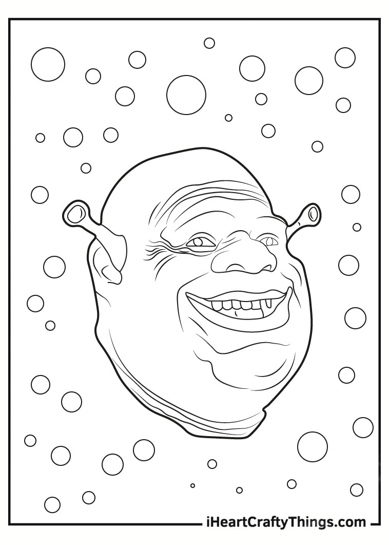 44 New Shrek Coloring Pages 100 Free To Print 