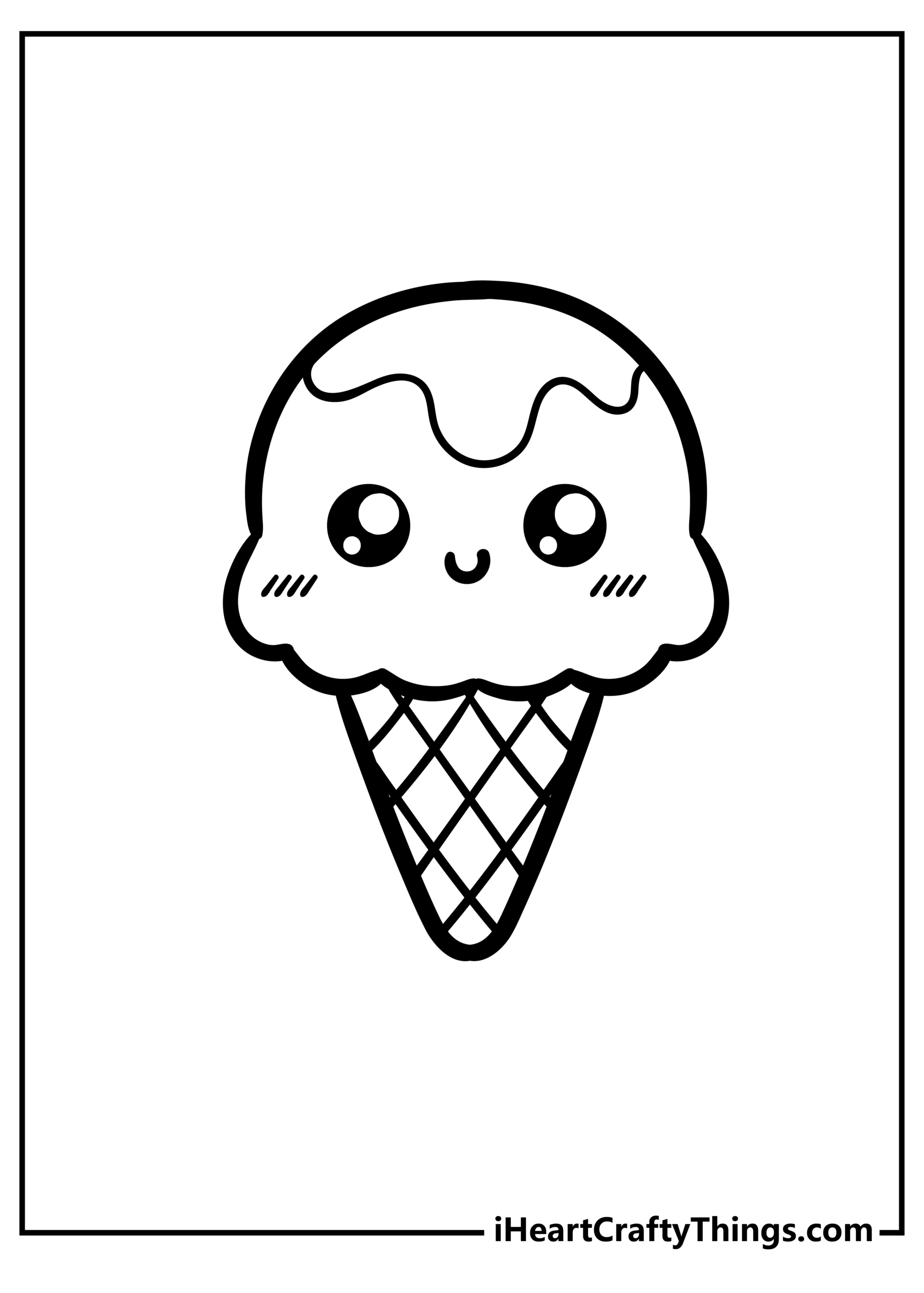 cute food coloring pages