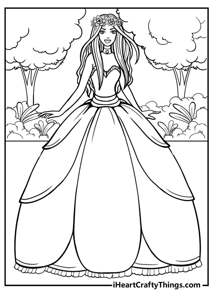 printing princess coloring pages printing princess coloring pages