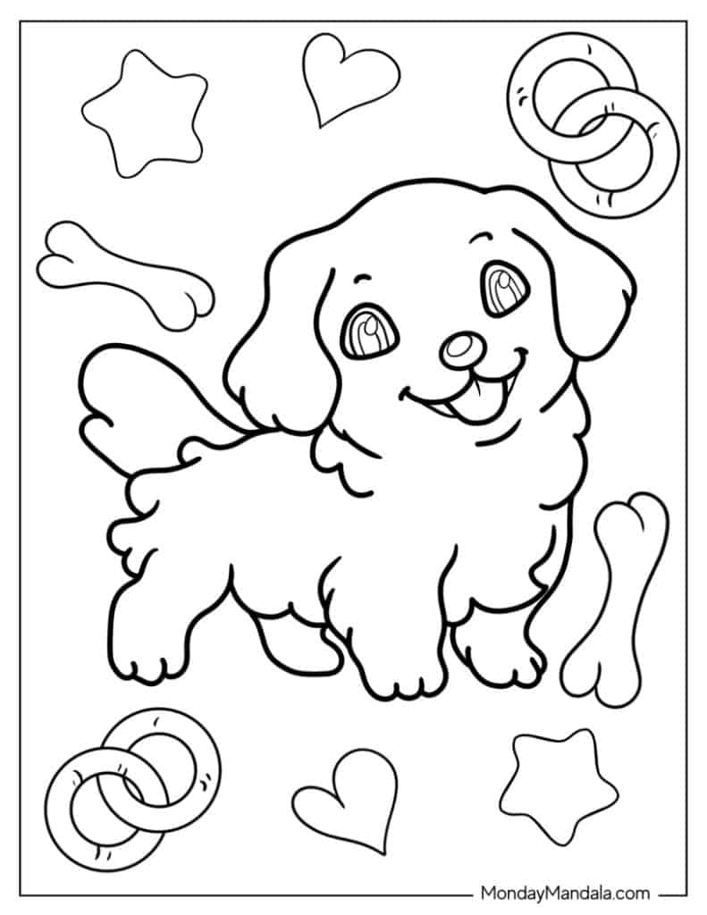47 Puppy Coloring Pages Free PDF Printables  47 Puppy Coloring Pages Free PDF Printables