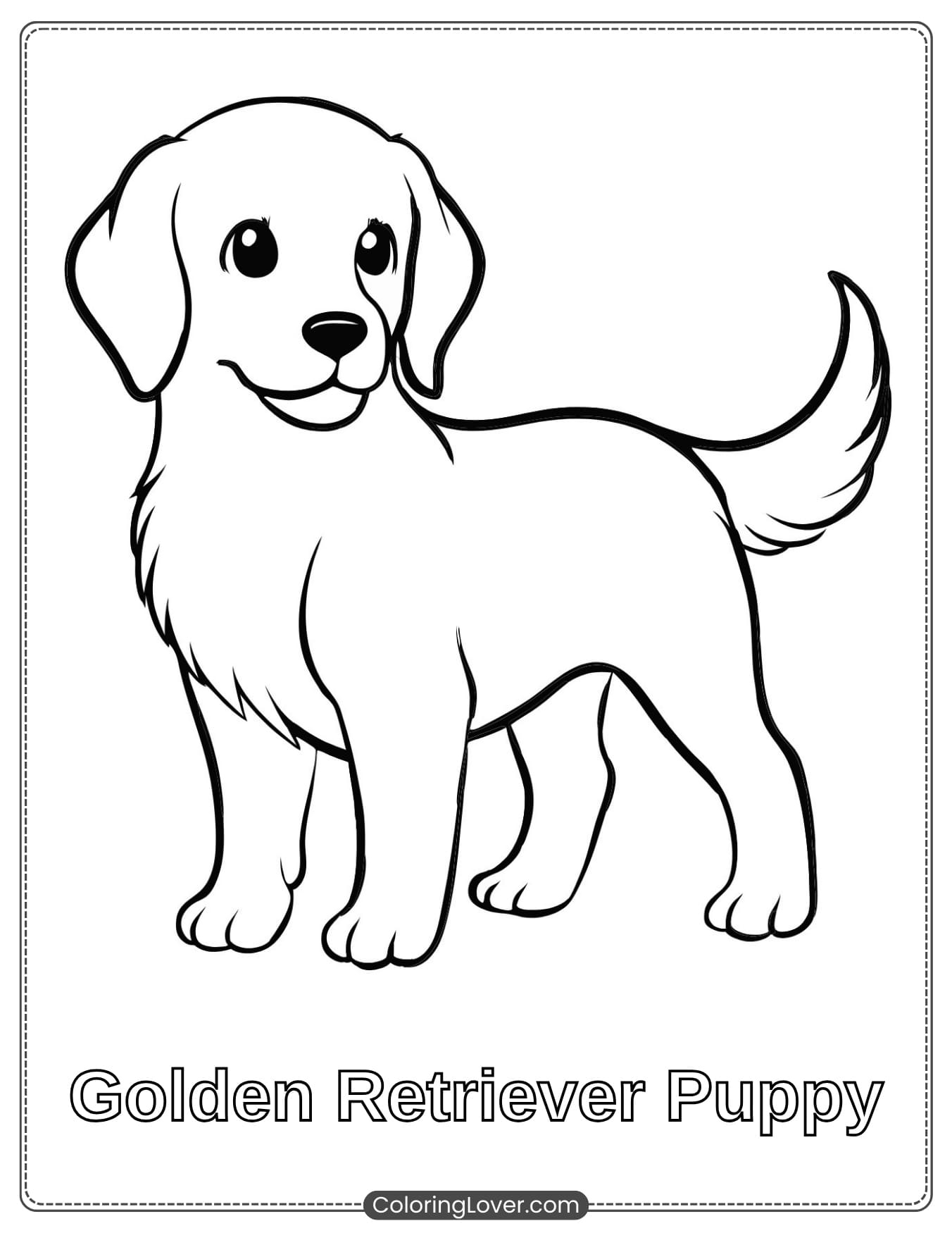 puppy dog coloring pages