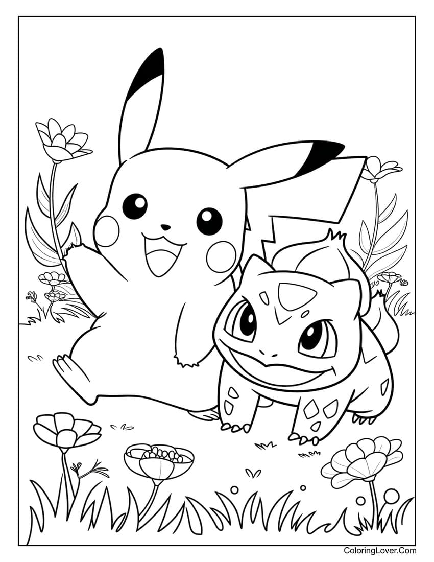 52 Pikachu Coloring Pages Free Printables For All Ages  52 Pikachu Coloring Pages Free Printables For All Ages