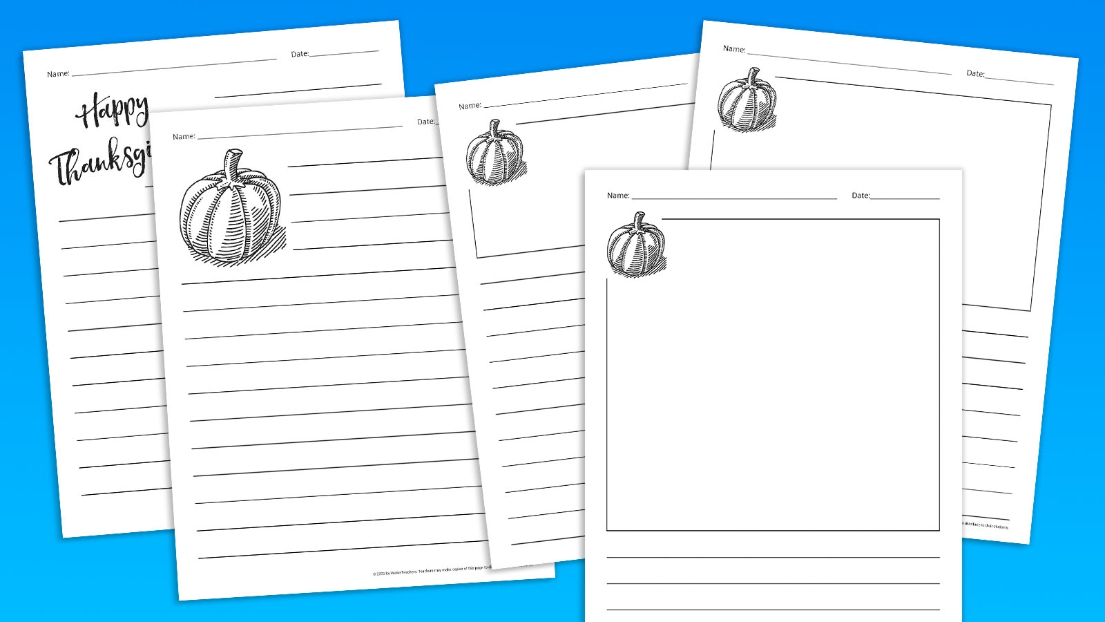printable writing paper