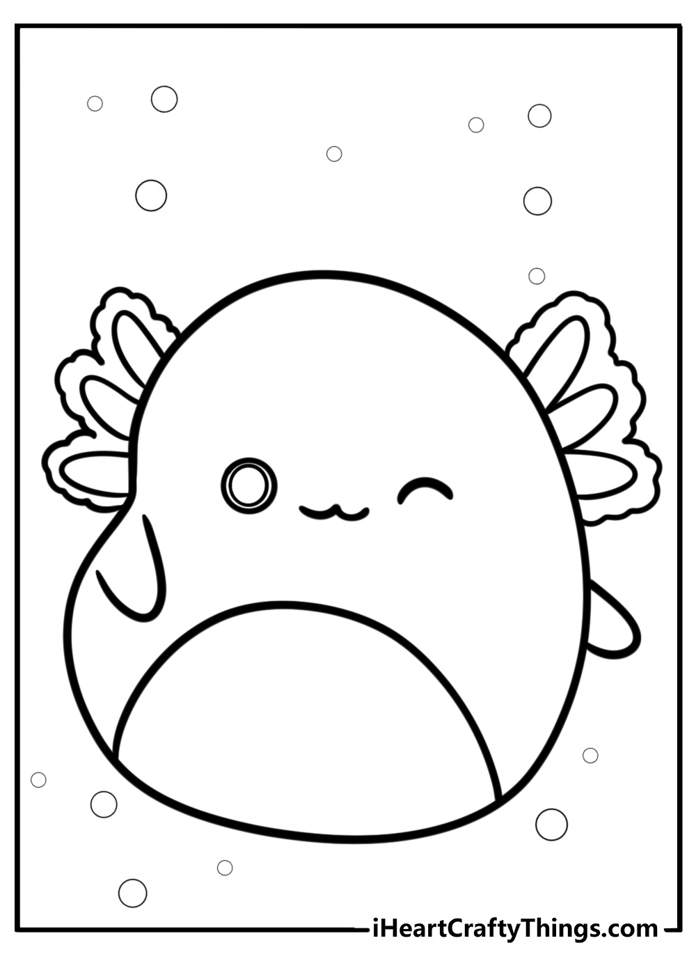 coloring book squishmallows coloring page