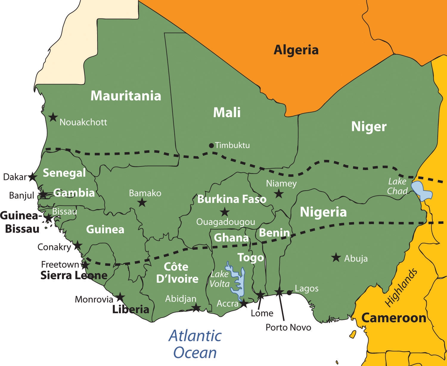 7 3 West Africa World Regional Geography