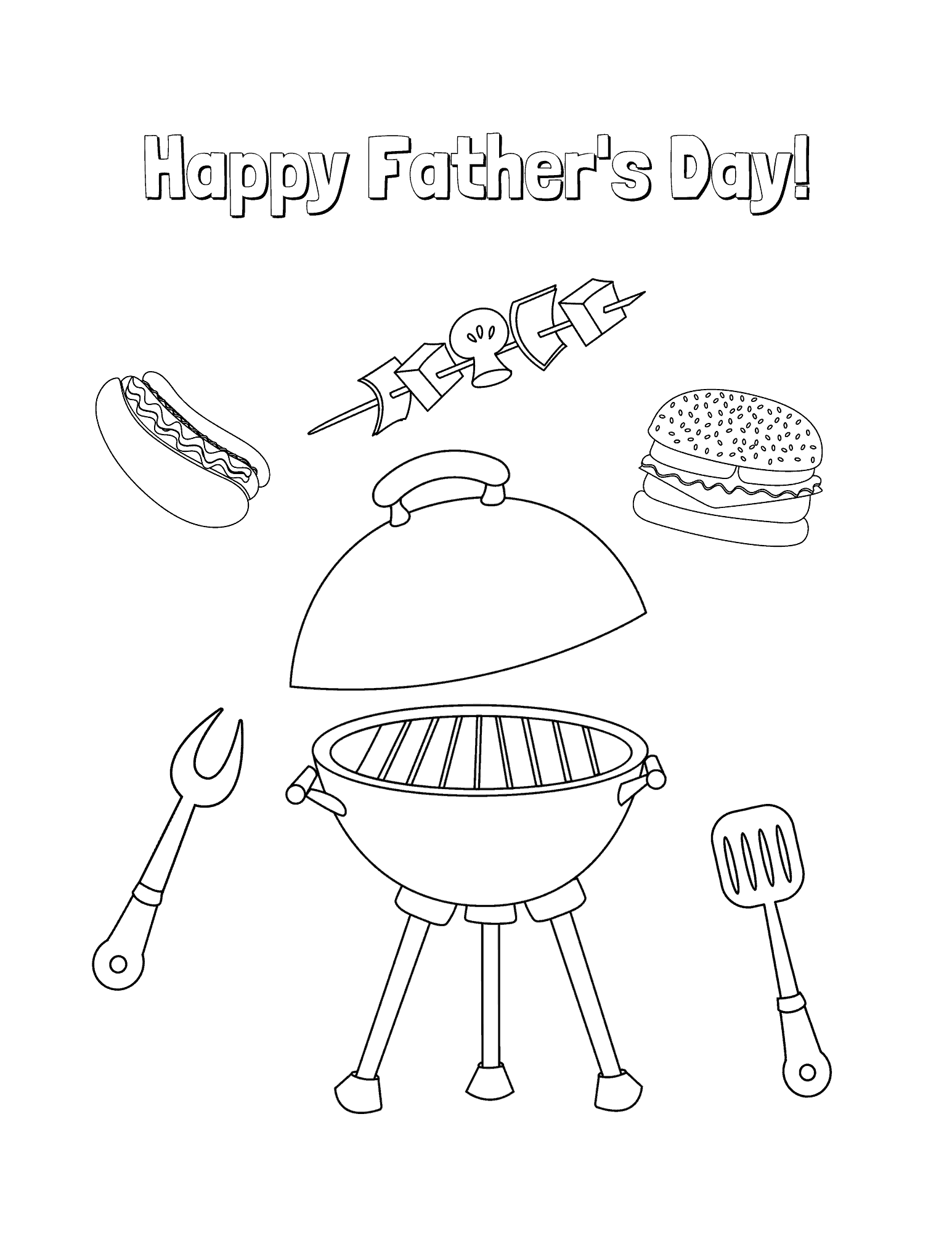 fathers day coloring pages