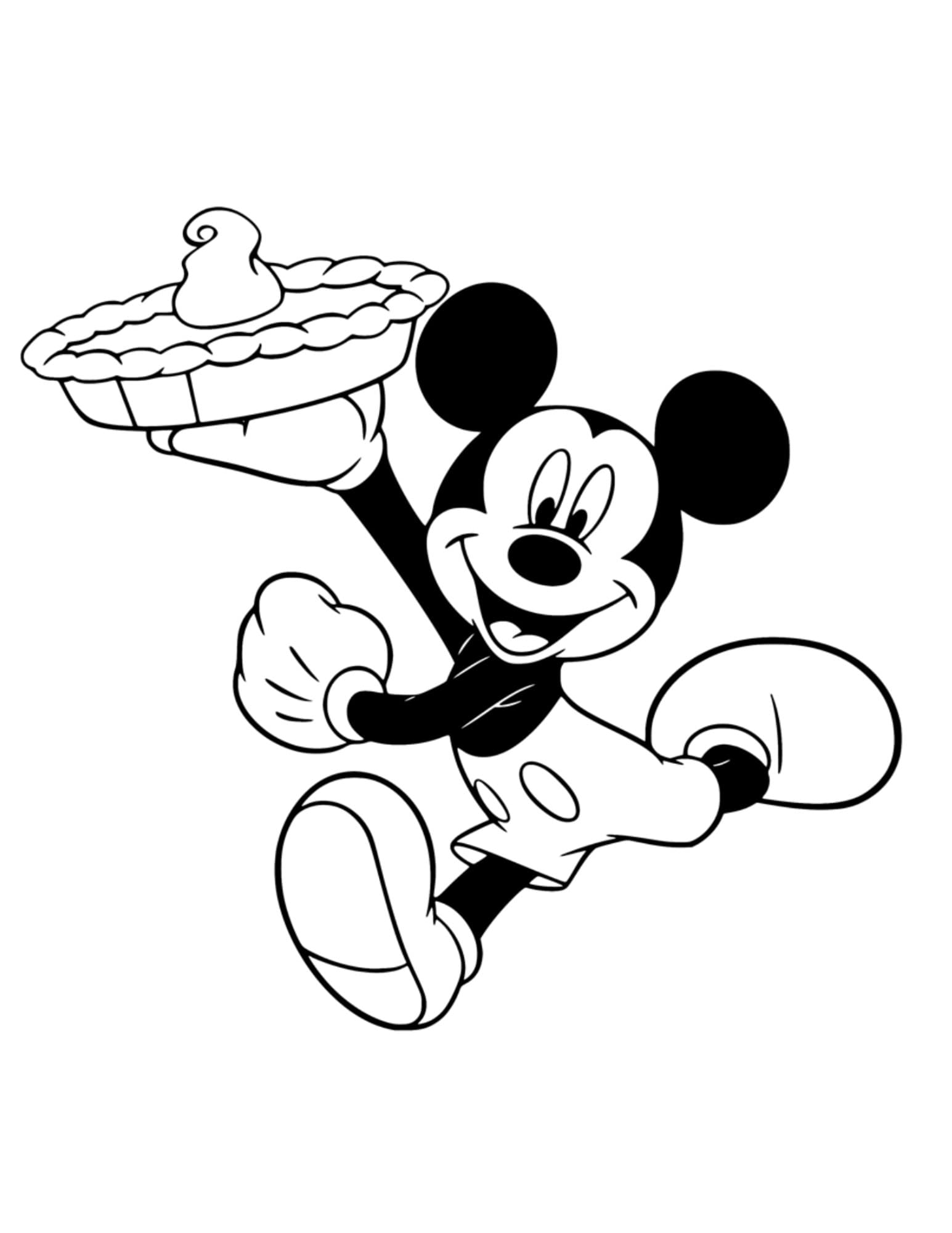 mickey coloring page