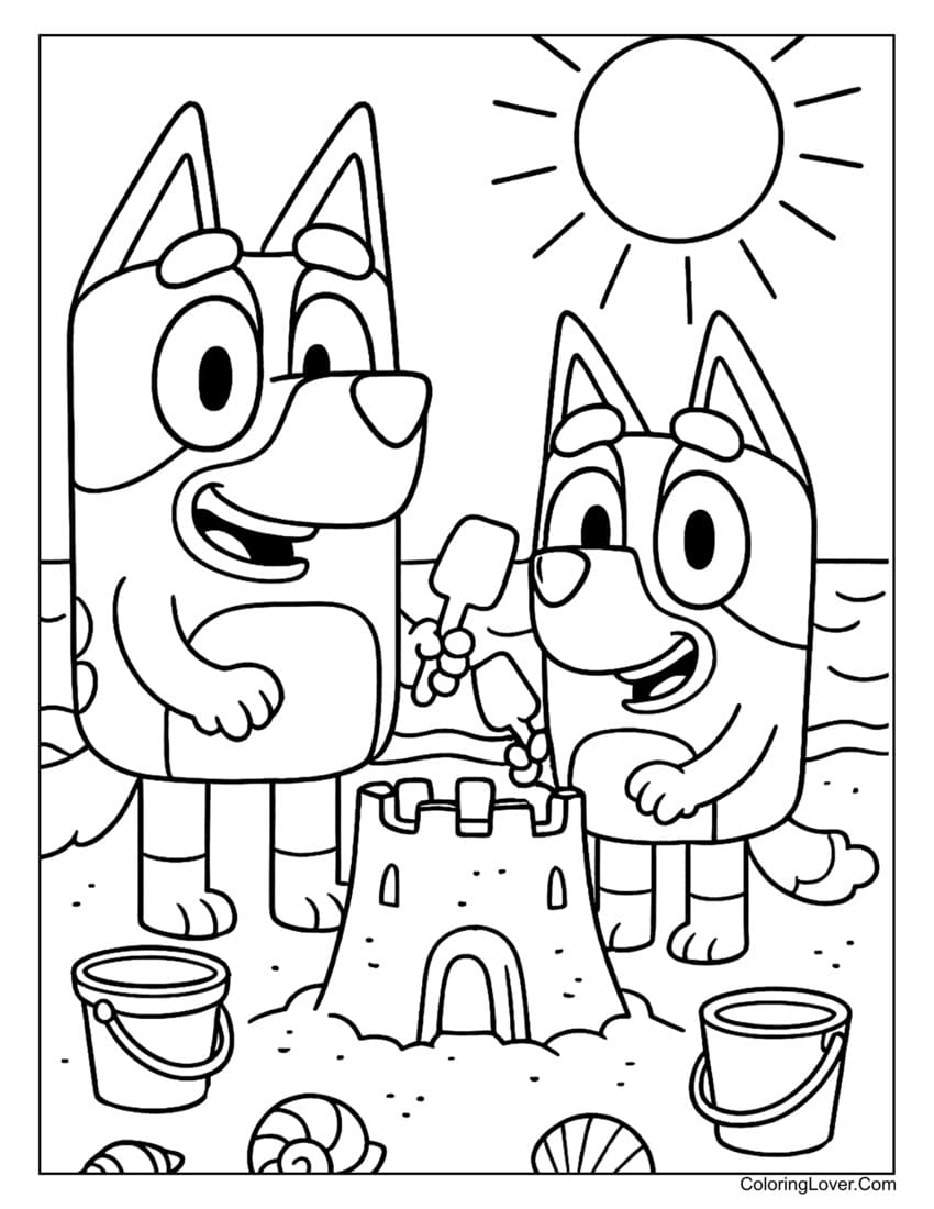 70 Bluey Coloring Pages Free Printables For Kids  70 Bluey Coloring Pages Free Printables For Kids