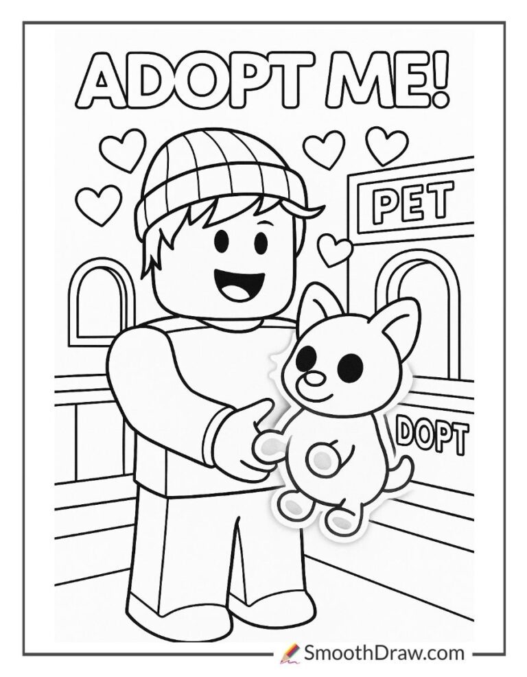 70 Roblox Coloring Pages For Kids Smooth Draw