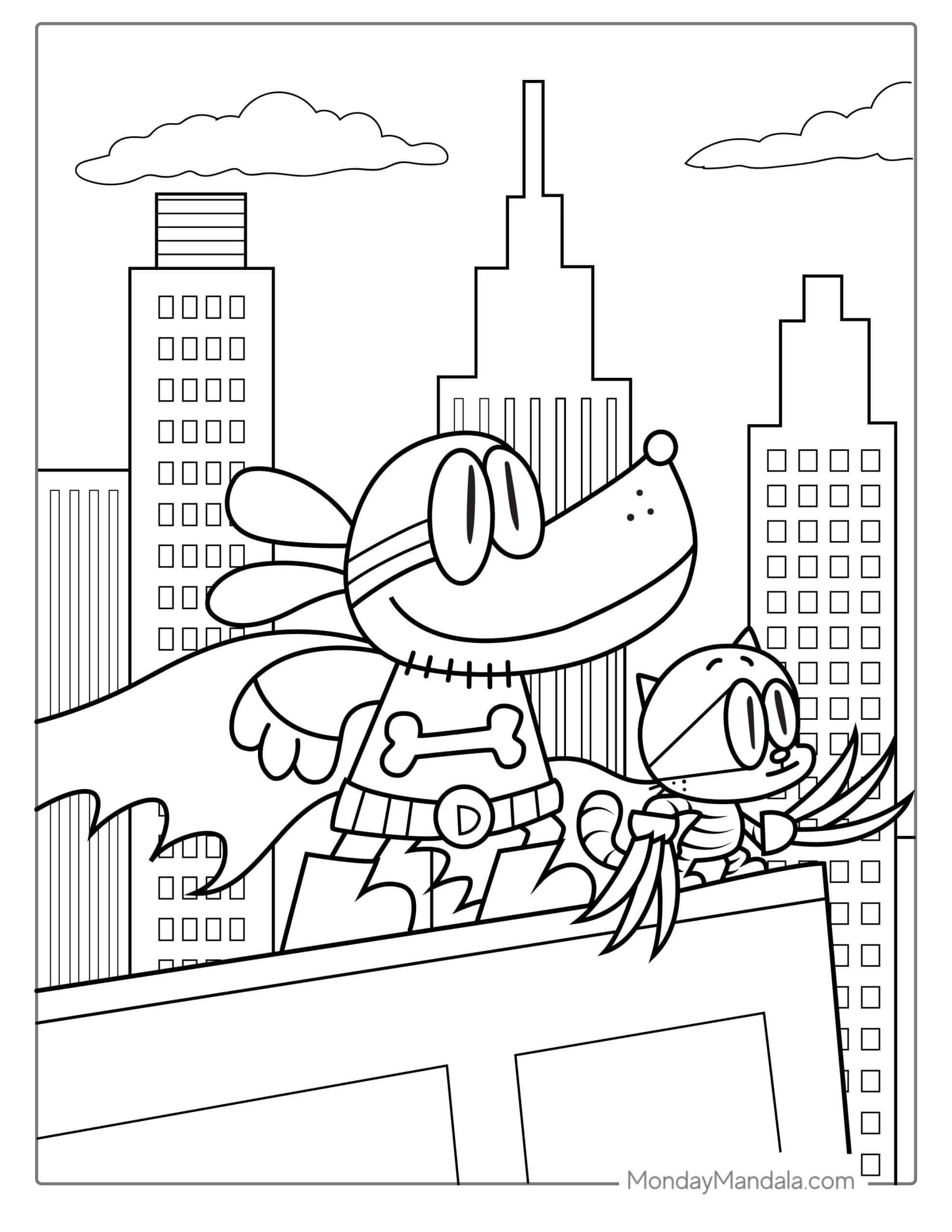 8 Dog Man Book Ideas Dog Man Book Man Coloring Pages