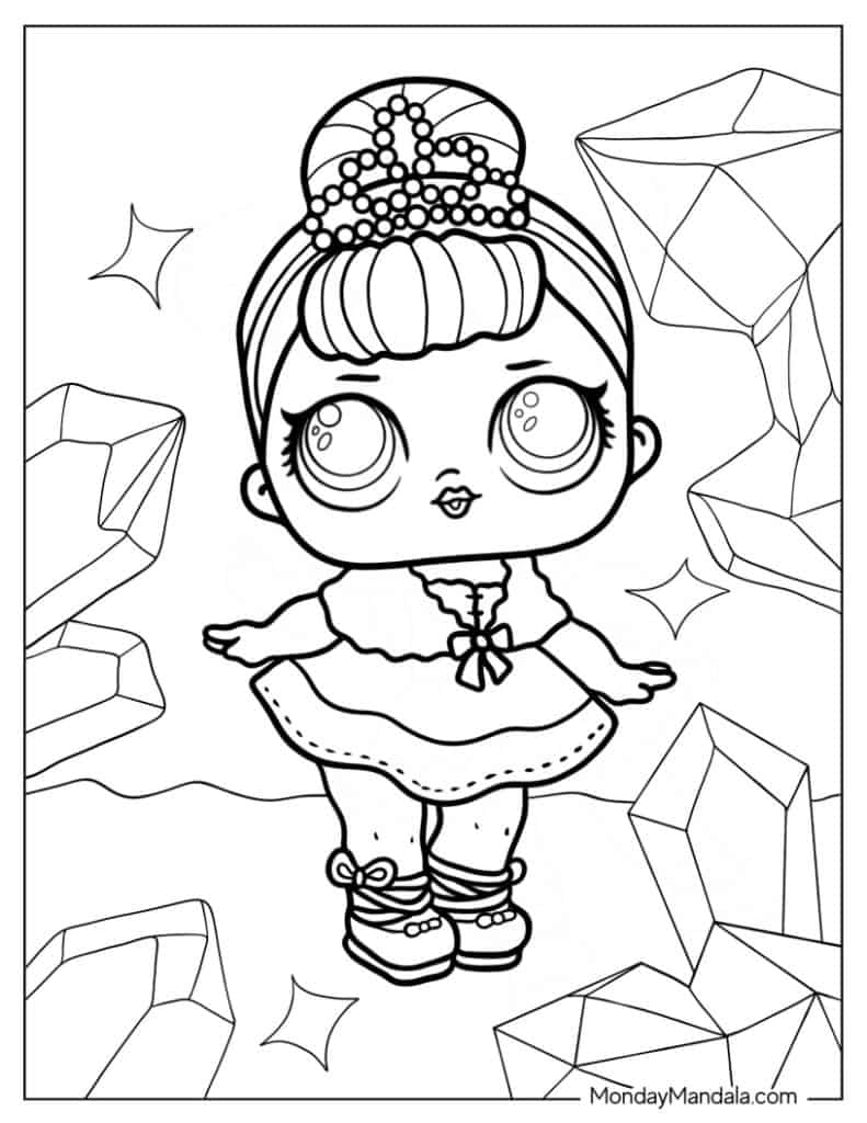 80 LOL Surprise Coloring Pages Free PDF Printables 