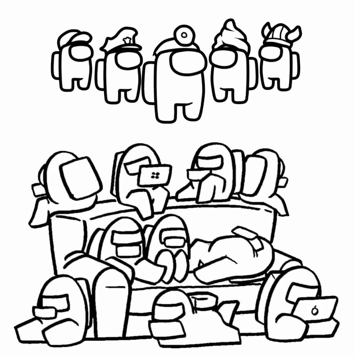 87 Among Us Coloring Pages Free To Print Artsy Pretty Colors 87 Among Us Coloring Pages Free To Print Artsy Pretty Colors