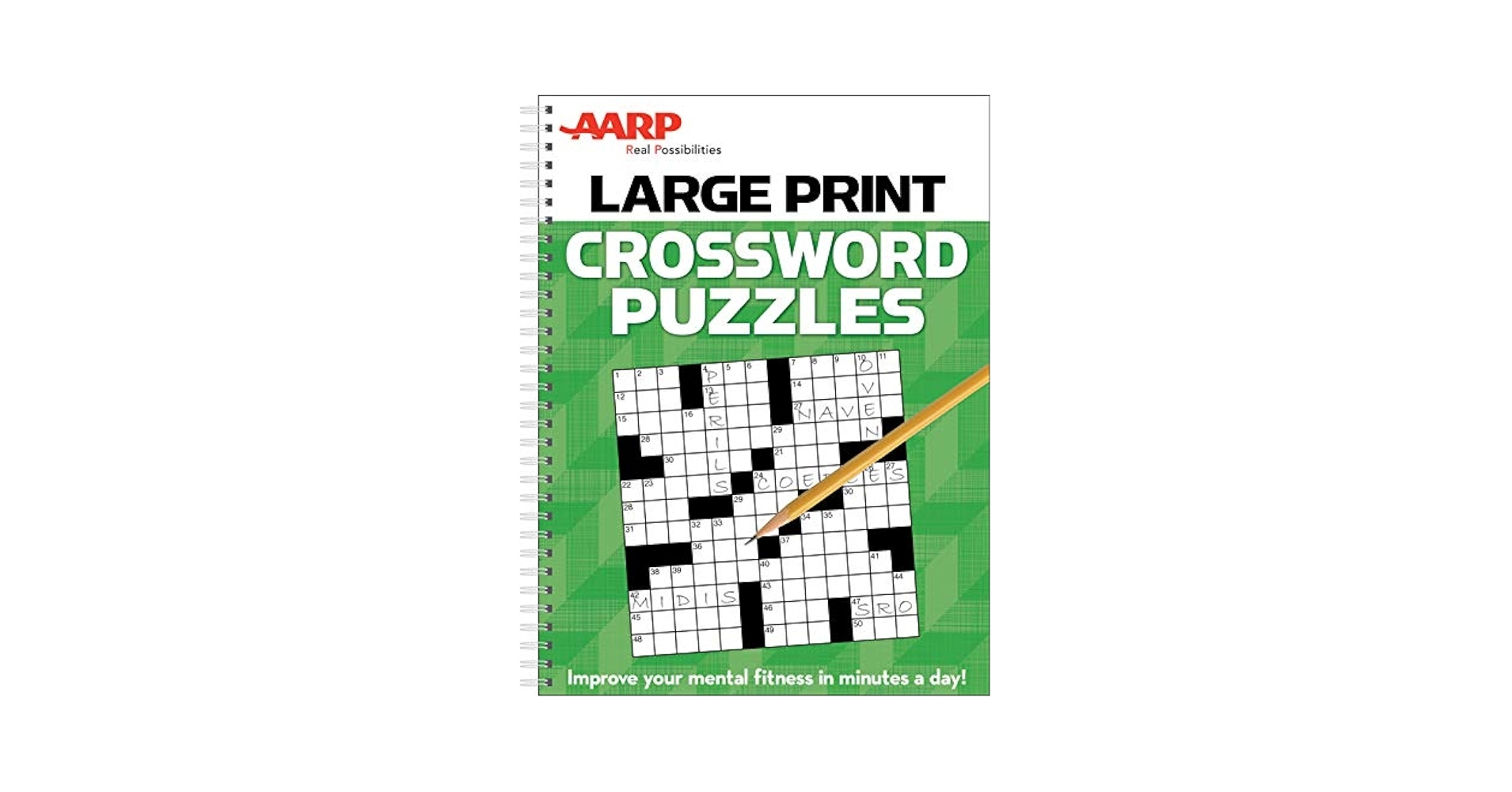 AARP Large Print Crossword Puzzles Publications International Ltd 9781450894364 Amazon Books AARP Large Print Crossword Puzzles Publications International Ltd 9781450894364 Amazon Books