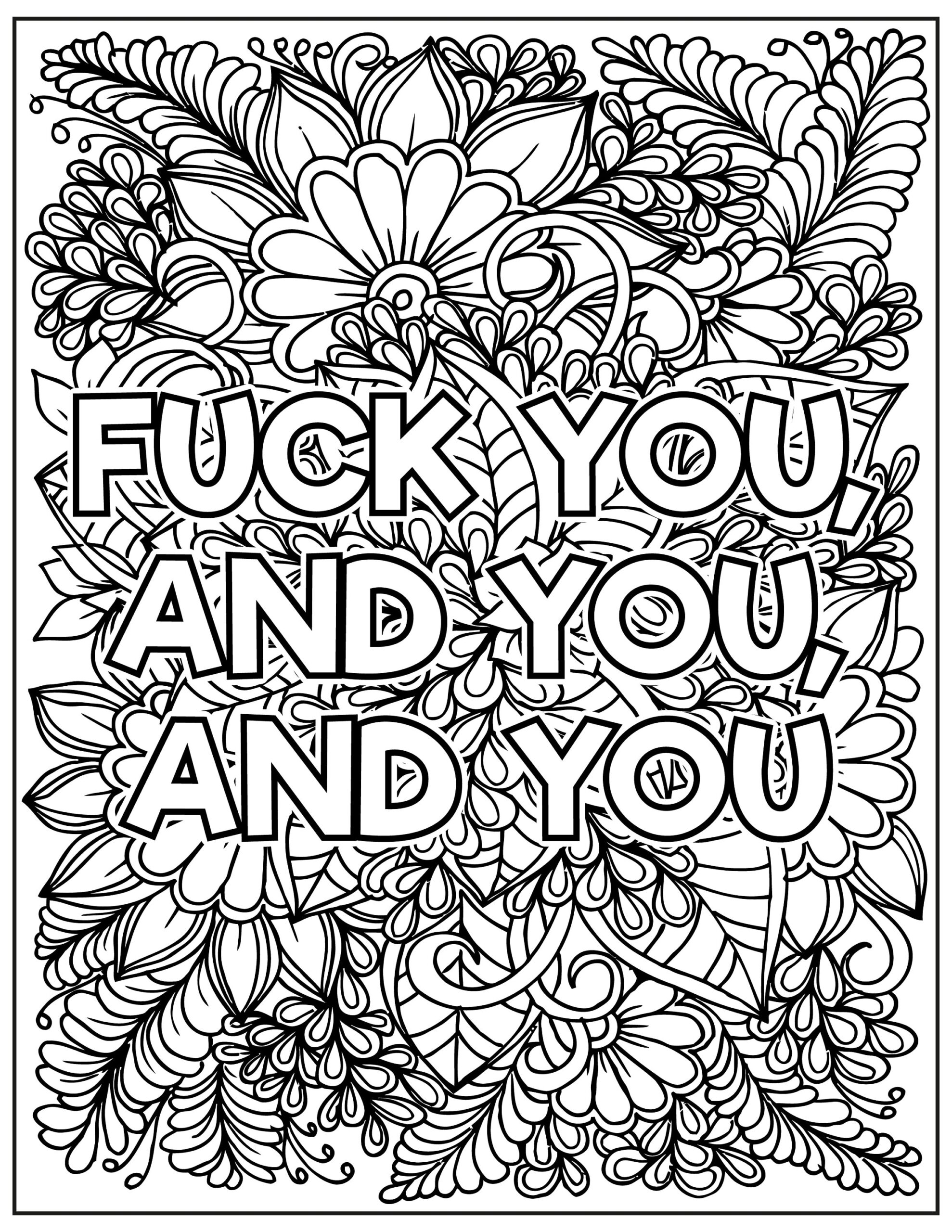 Adult Swear Word Coloring Pages Curse Word Coloring Pages Printable Coloring Pages Pdf Instant Download Etsy Adult Swear Word Coloring Pages Curse Word Coloring Pages Printable Coloring Pages Pdf Instant Download Etsy