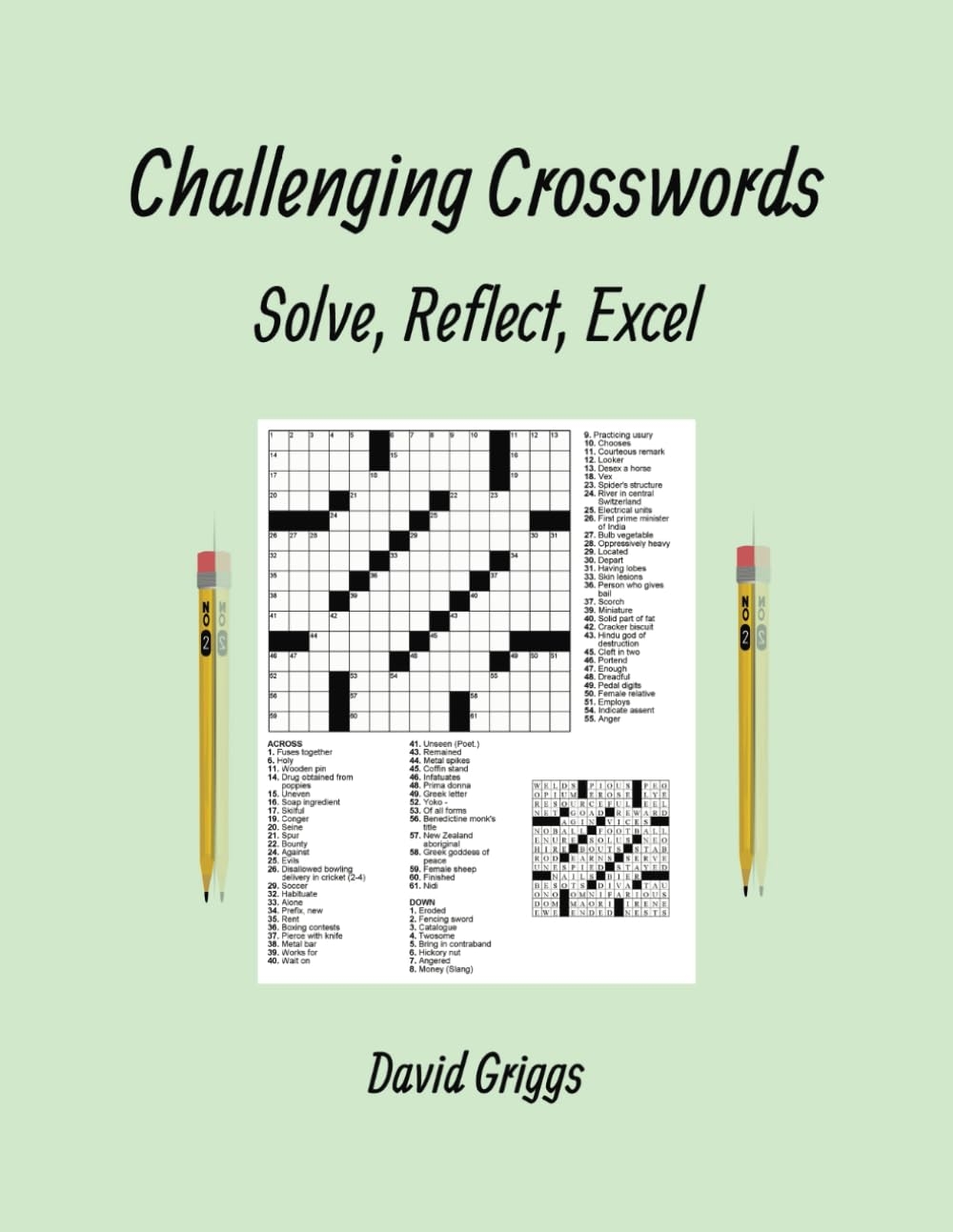 Amazon Challenging Crosswords 9798323397518 Griggs David Books