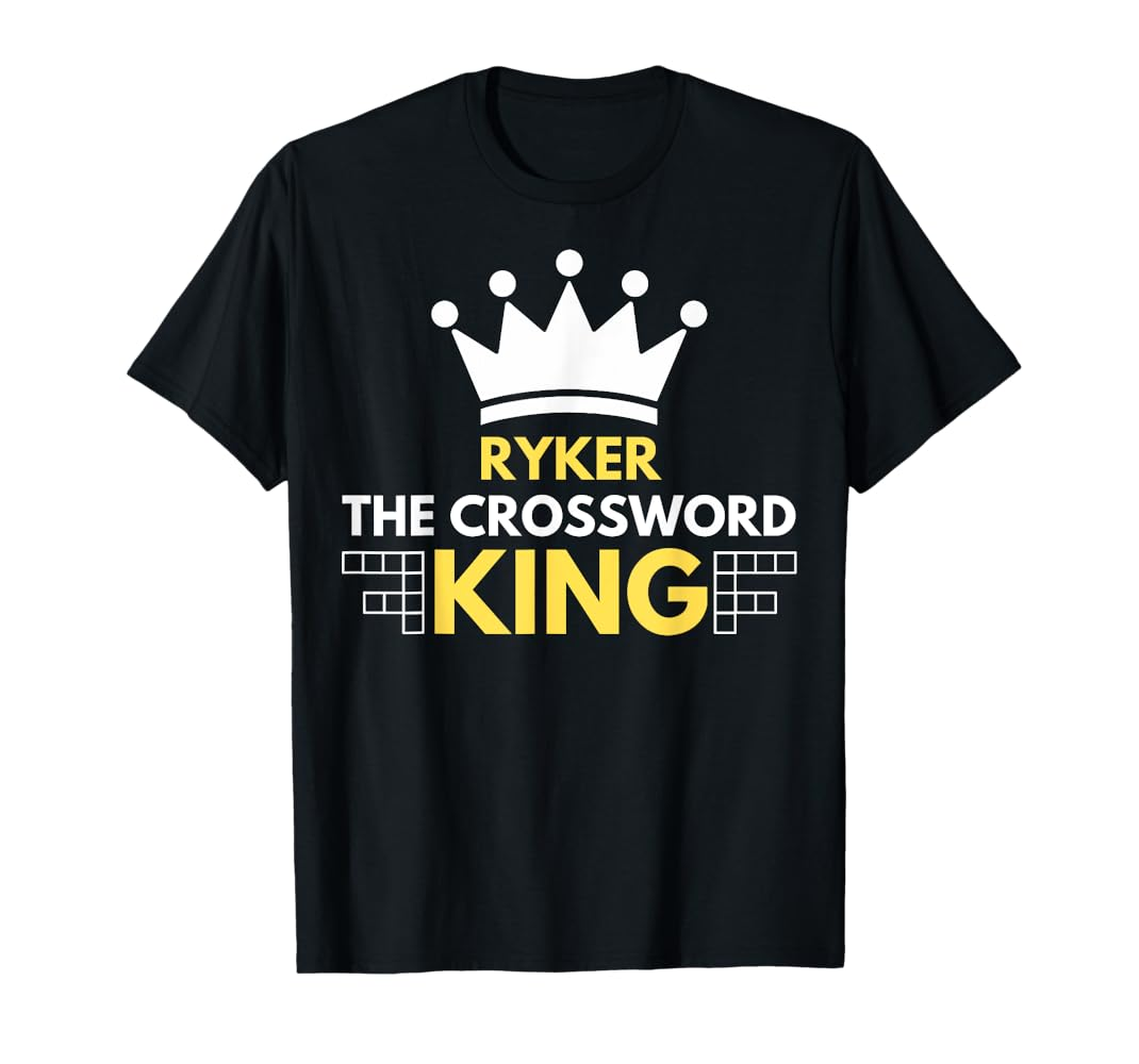 Amazon Crossword Puzzle Clue King Ryker T Shirt Clothing Shoes Jewelry