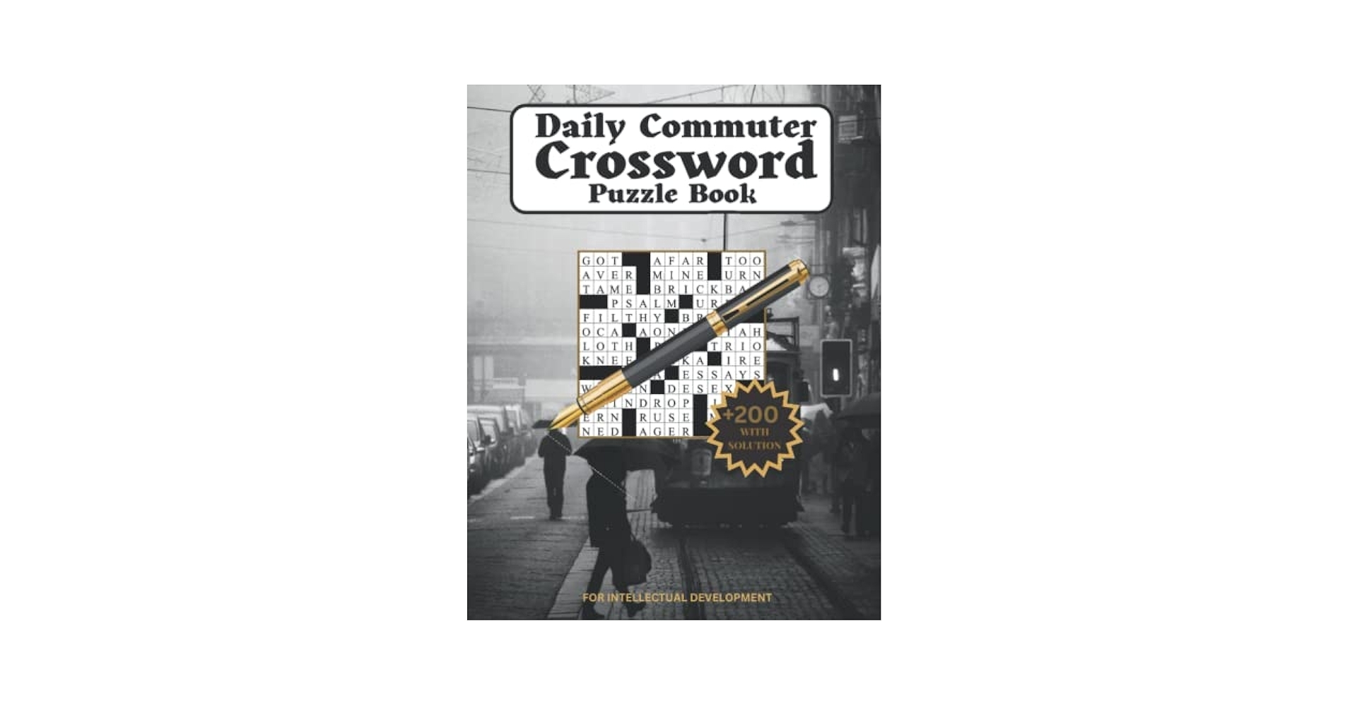 Amazon Daily Commuter Crossword Puzzle Book 200 Crossword Large Print Puzzle Book For Adults Travel Crossword Puzzle Books For Adults Large Print Book For Puzzle Lovers Adults And Seniors  Amazon Daily Commuter Crossword Puzzle Book 200 Crossword Large Print Puzzle Book For Adults Travel Crossword Puzzle Books For Adults Large Print Book For Puzzle Lovers Adults And Seniors