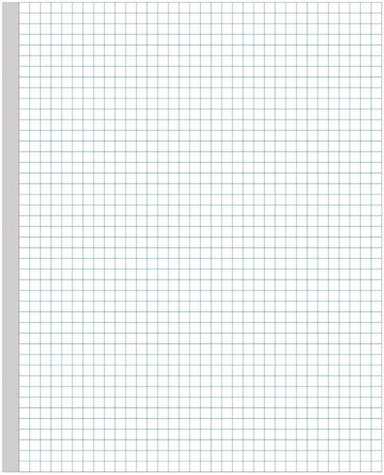 Amazon Graph Paper A4 Grid Paper 4 x4 Blue Quad Rule 100Sheets 200Pages Unpunched Double Sided 100gsm White Paper 8 5 X 11 Office Products