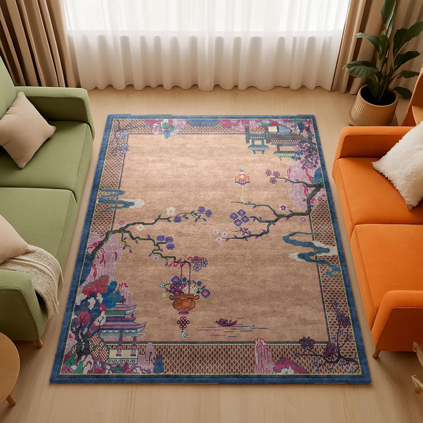 Asian Floor Mat With Material Edge Trim Asian Floor Mat Crossword Puzzle Clue Near Me