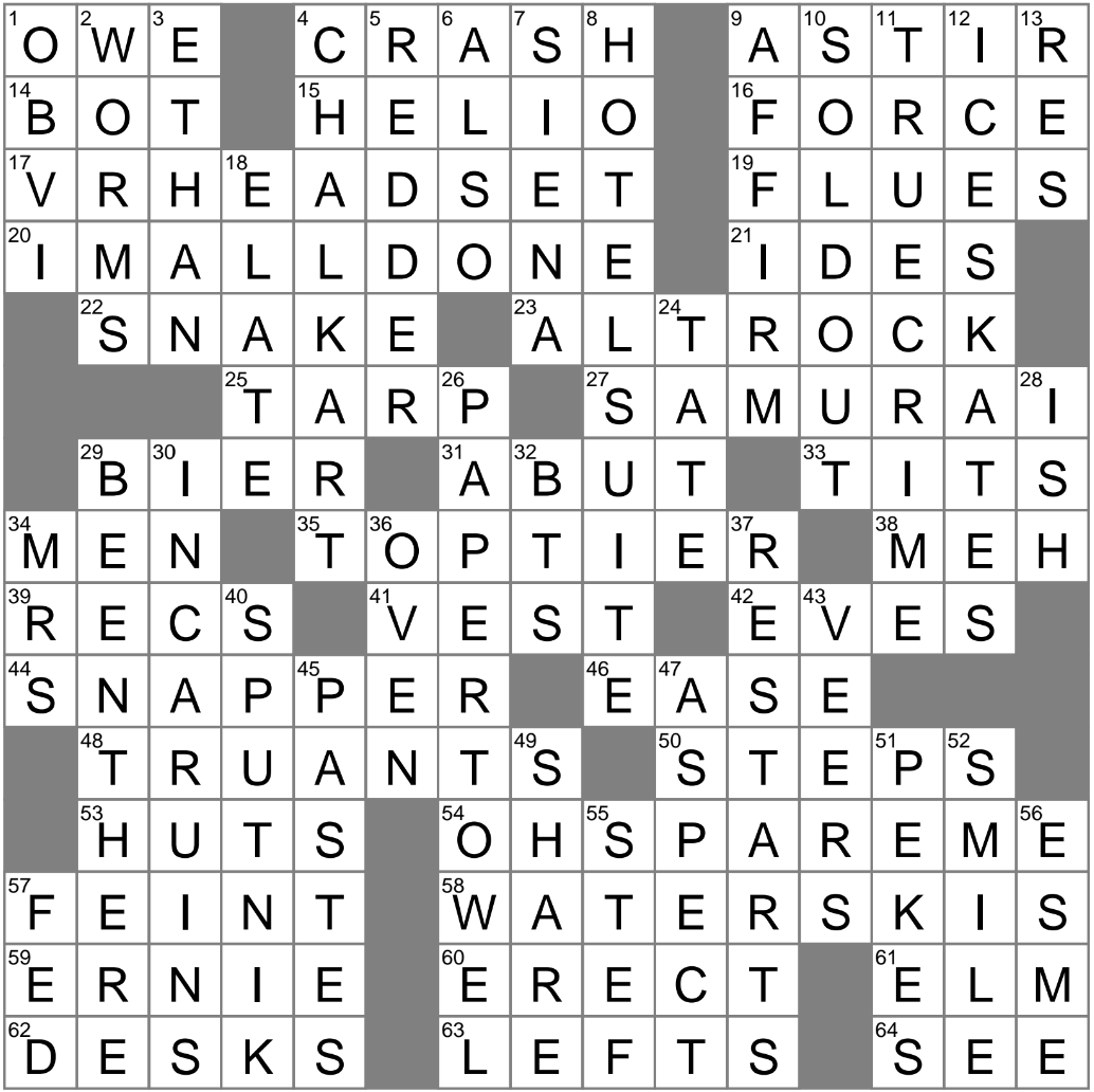 Baby In Irish Slang Crossword Clue Archives LAXCrossword
