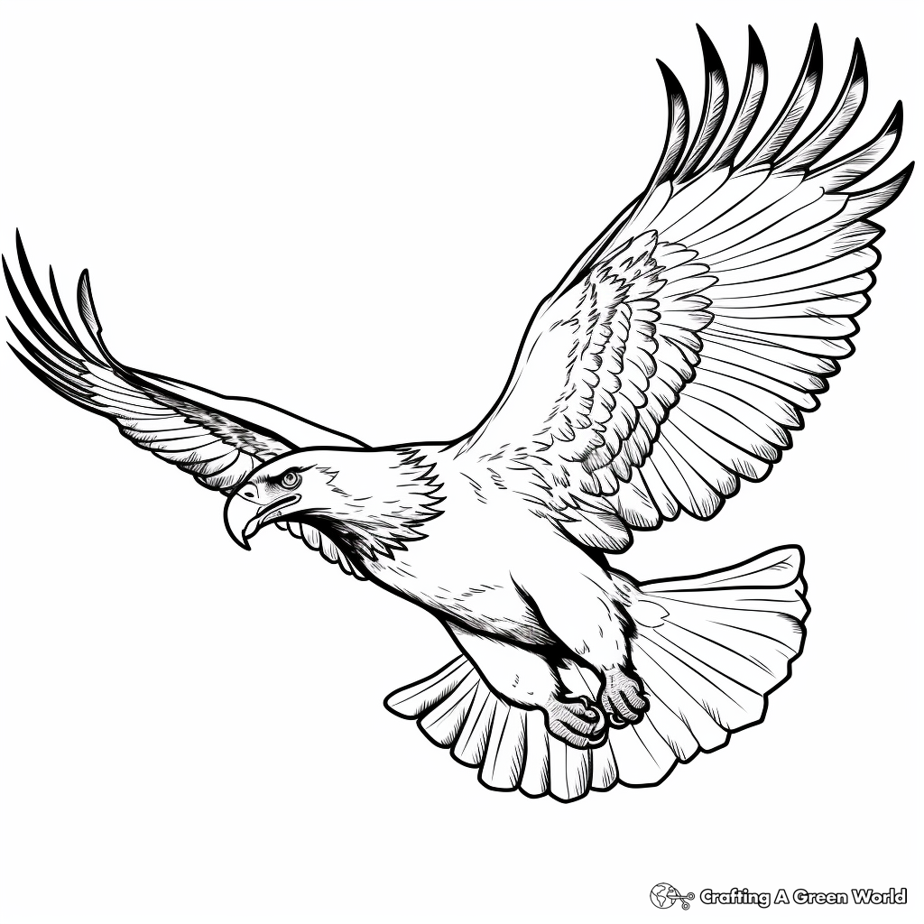 eagle coloring pages