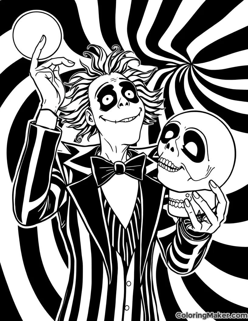 Beetlejuice Coloring Pages 8 Free Printables ColoringMaker Beetlejuice Coloring Pages 8 Free Printables ColoringMaker