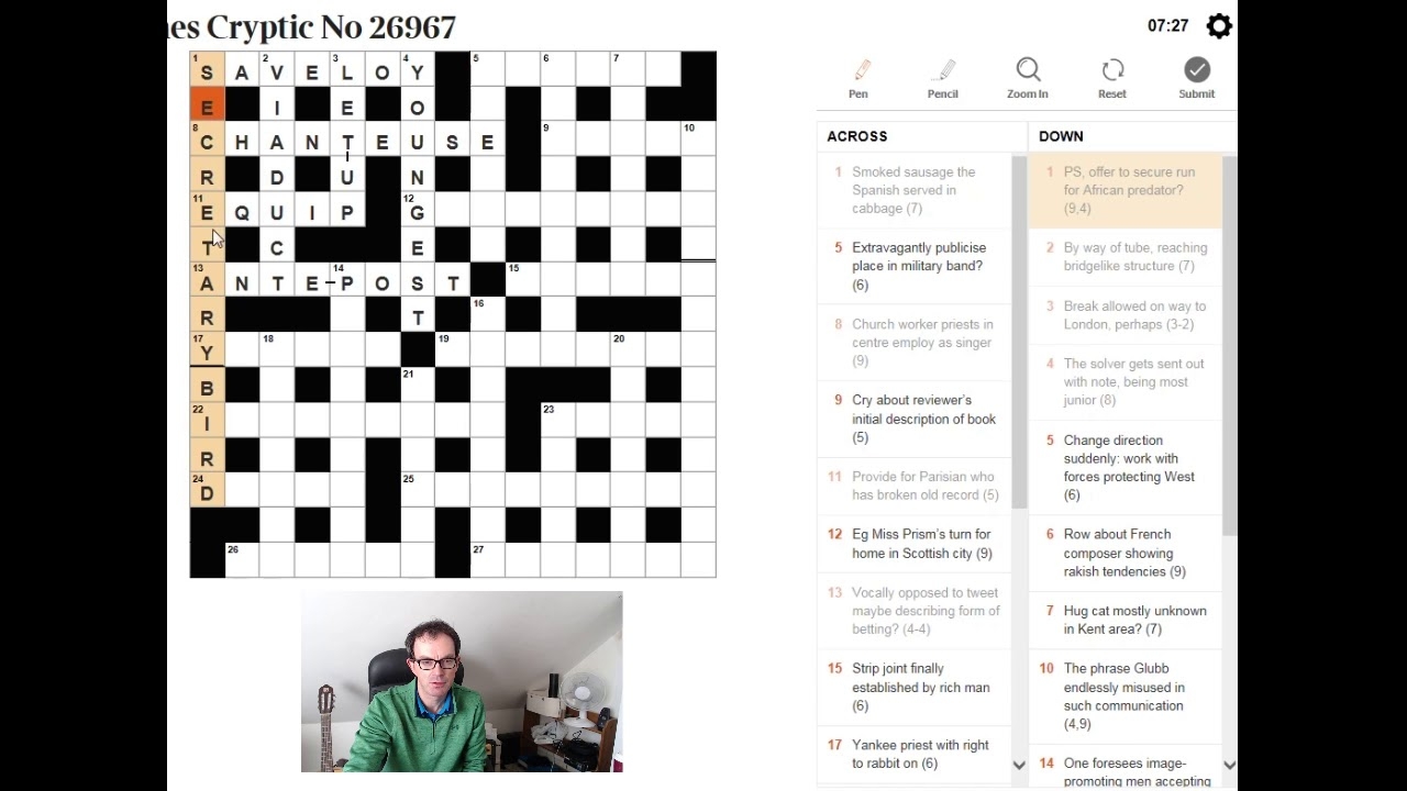 Beginner s Guide To Solving The Times Crossword YouTube