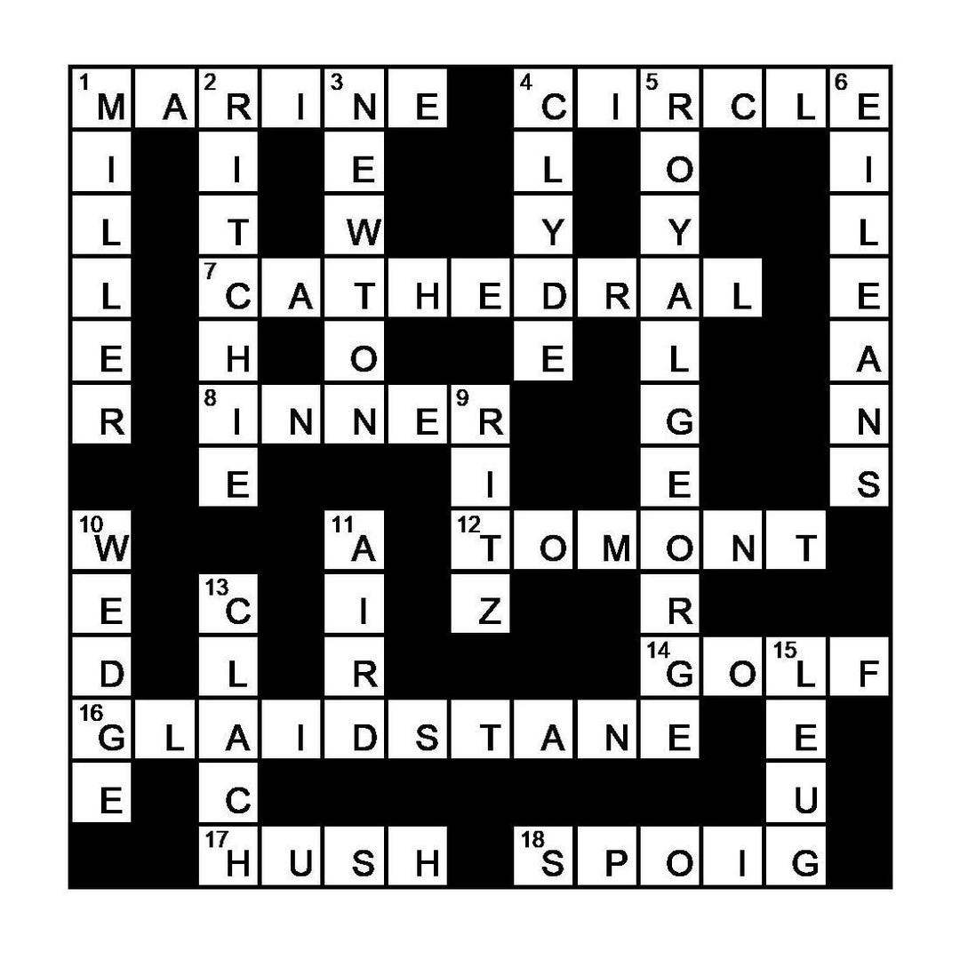 Bespoke Custom made Personalised Freeform Cryptic Crossword Puzzle Etsy