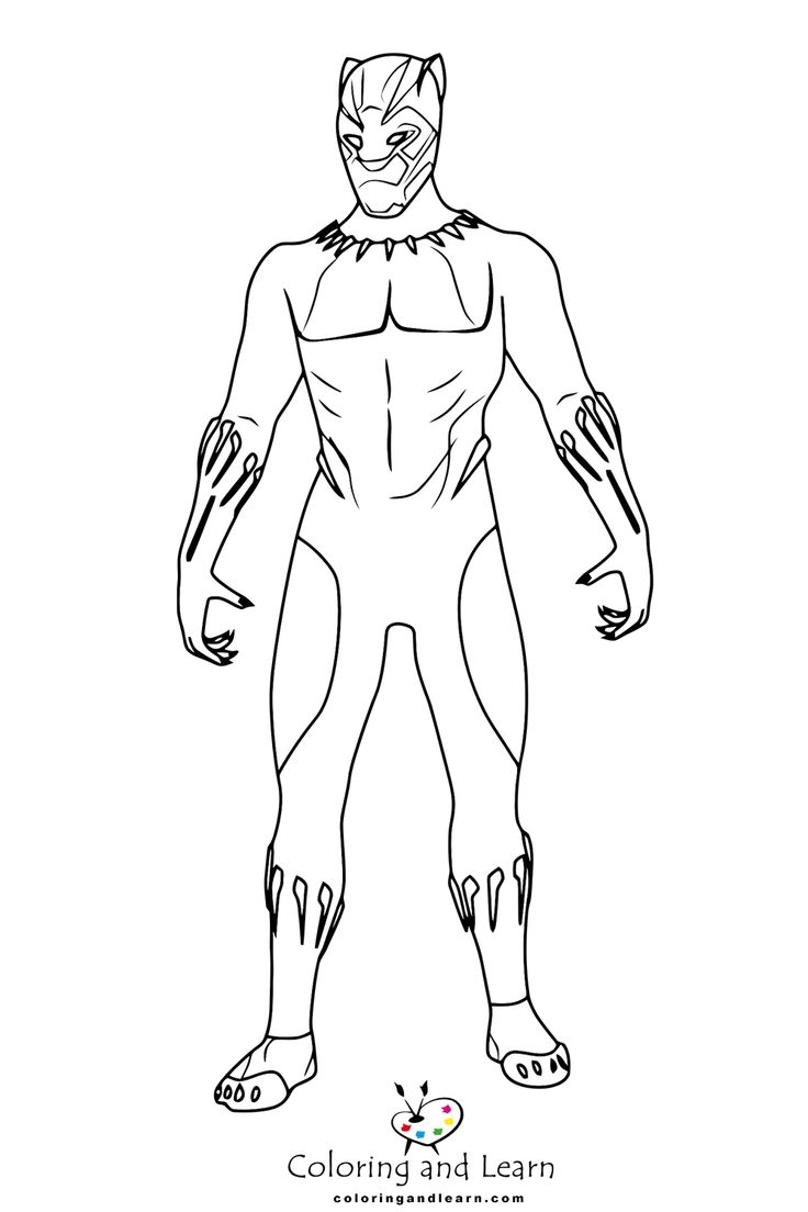 black panther coloring pages black panther coloring pages