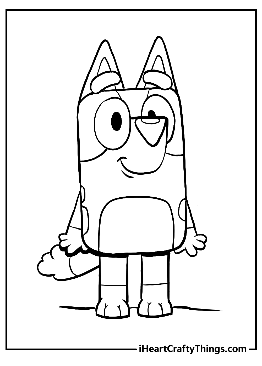 Bluey Coloring Pages 55 Free Printables For Kids