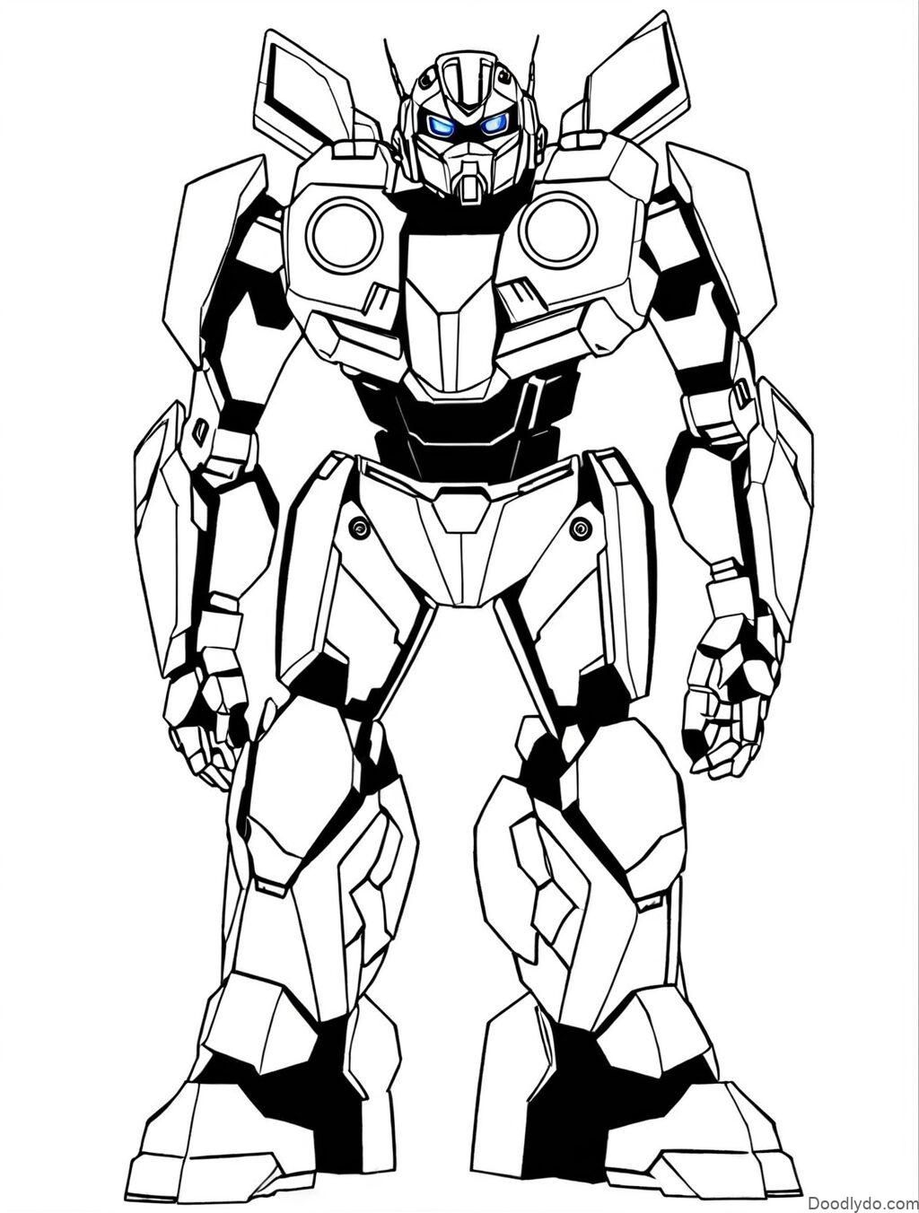 bumblebee coloring page