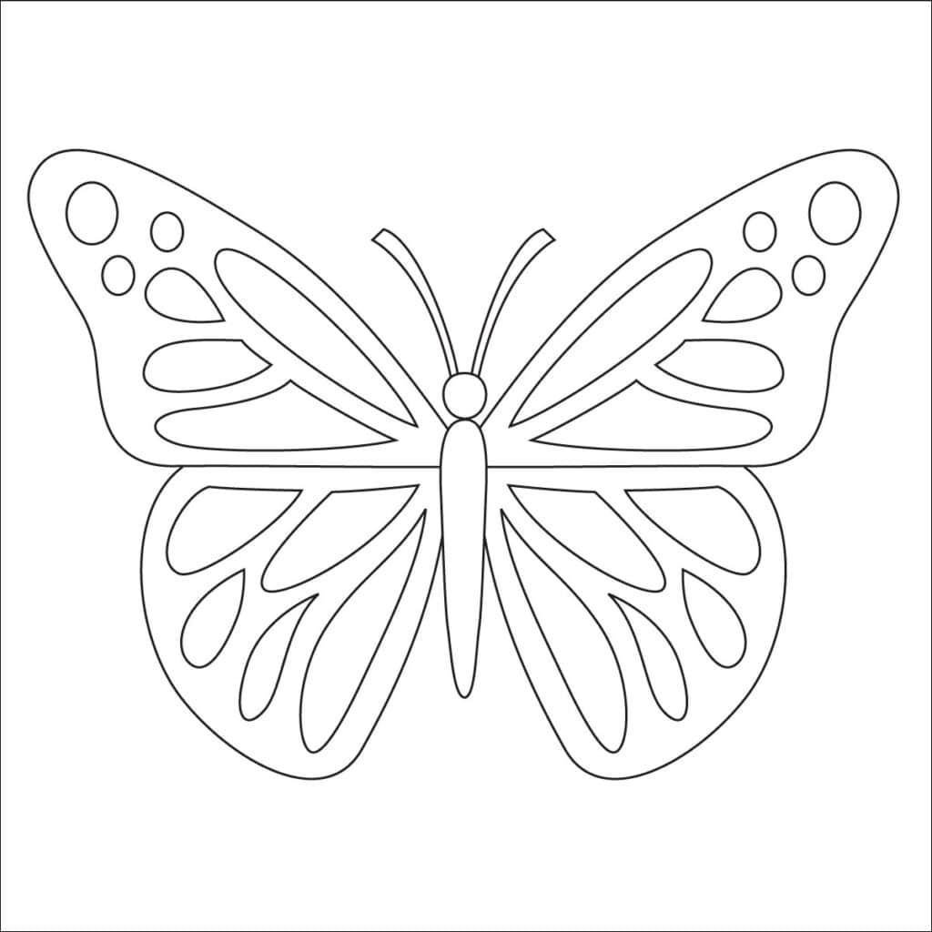 Butterfly Coloring Page Free Printable Sheets For Kids Butterfly Coloring Page Free Printable Sheets For Kids