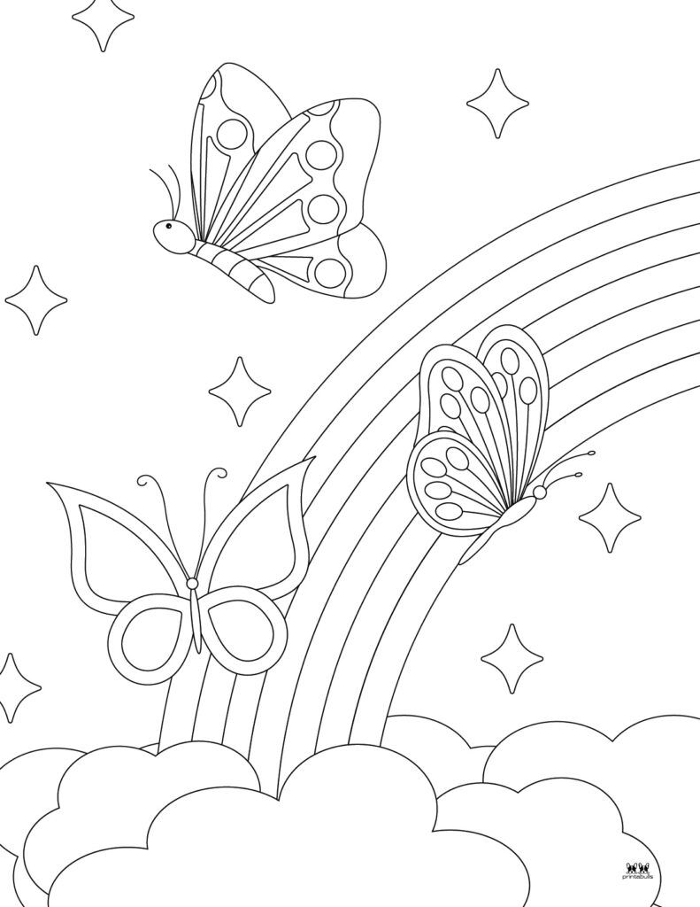 printable butterfly coloring pages printable butterfly coloring pages