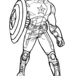 Captain America Captain America Coloring Pages
