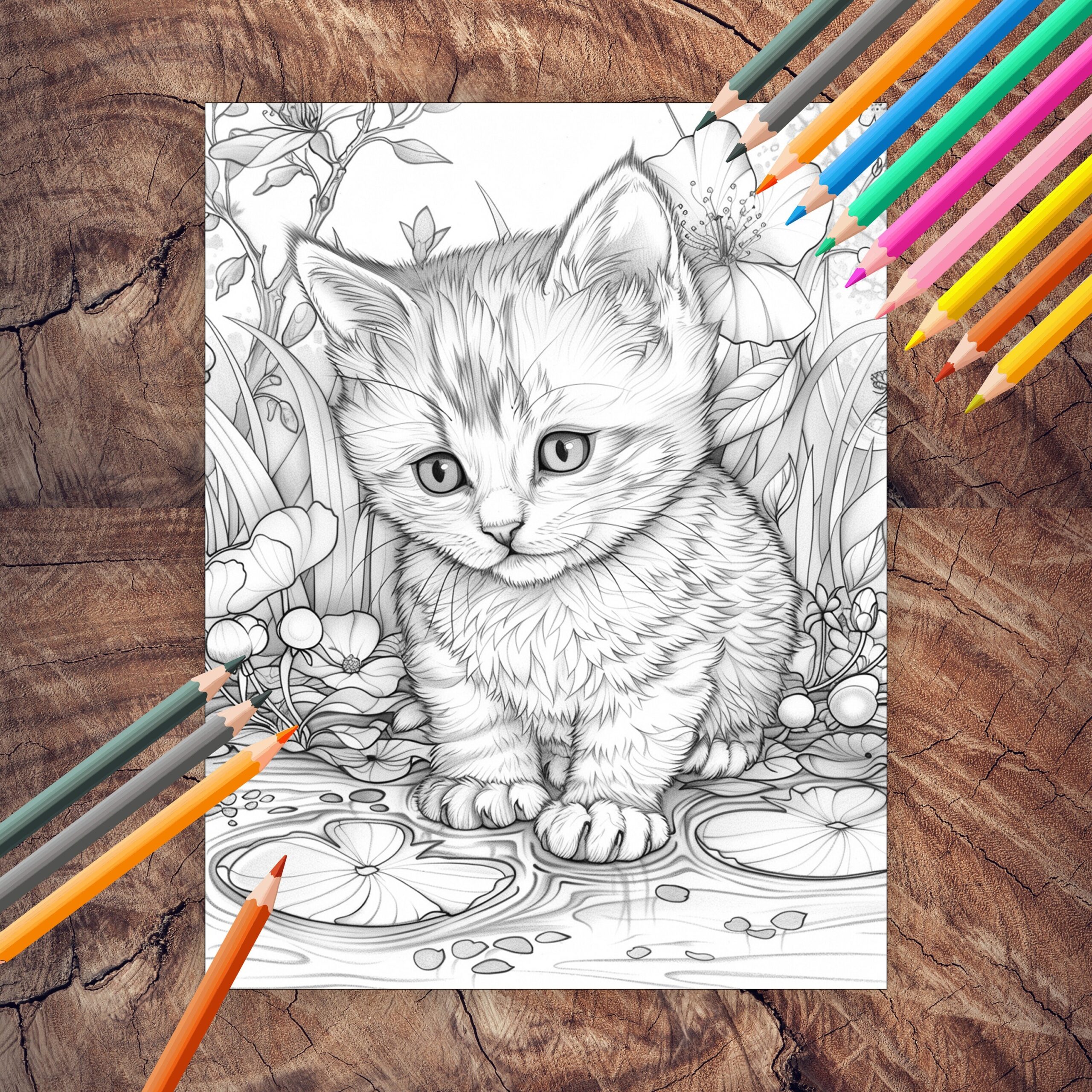 Cats Coloring Page Book Cherry Blossoms Kittens Grayscale Coloring Page Printable PDF Kitten Coloring Page Adult Kids Coloring Book Etsy Cats Coloring Page Book Cherry Blossoms Kittens Grayscale Coloring Page Printable PDF Kitten Coloring Page Adult Kids Coloring Book Etsy