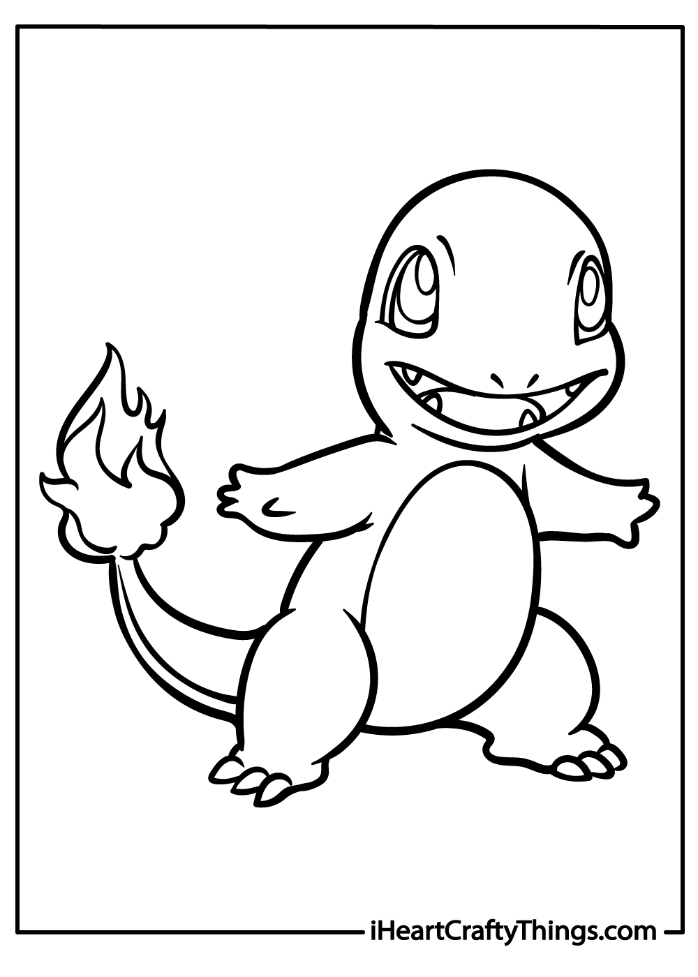 Charmander Coloring Pages 30 Free PDF Printables For Kids Charmander Coloring Pages 30 Free PDF Printables For Kids