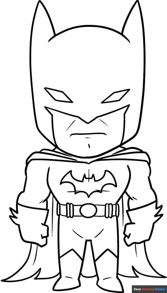 coloring batman pages