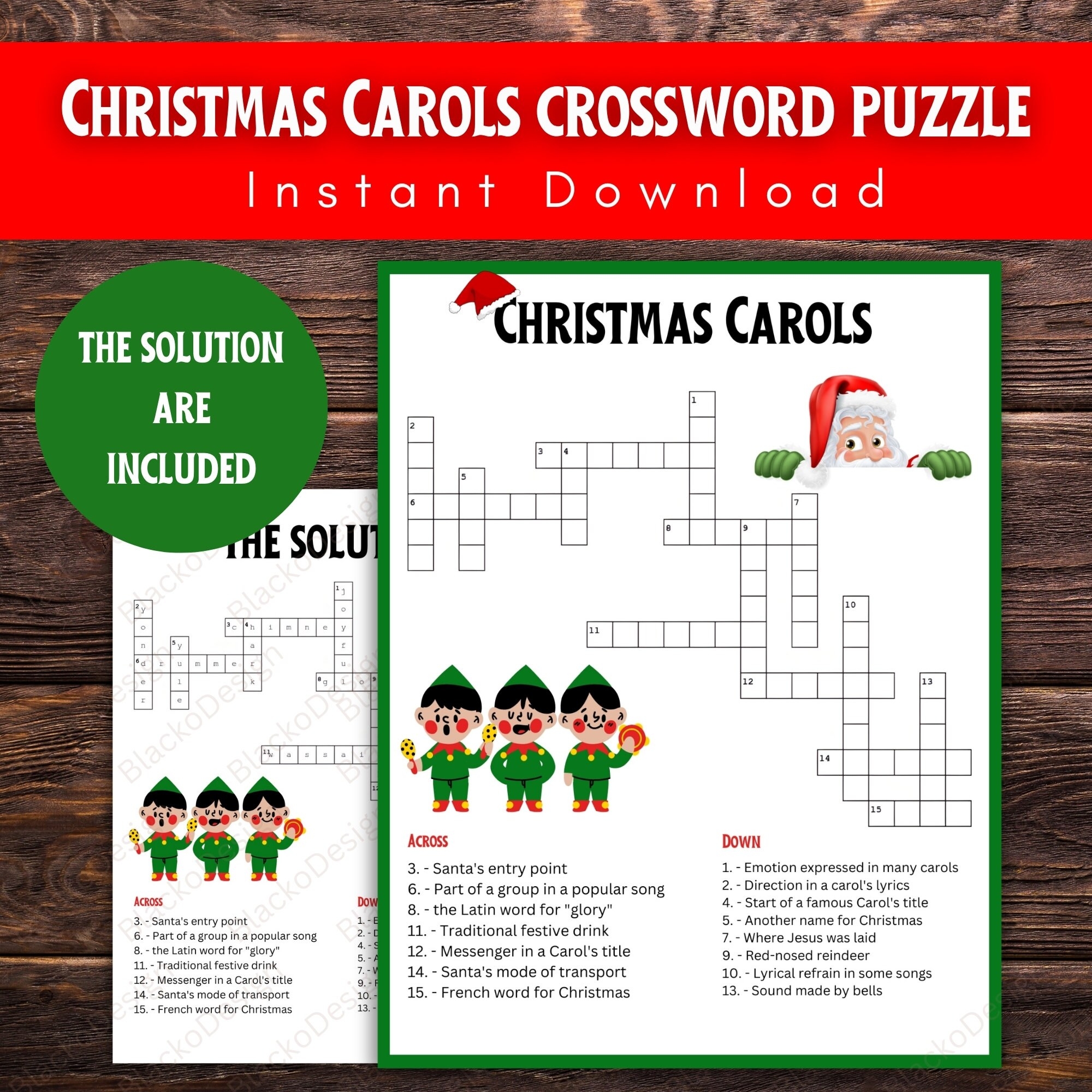 Christmas Carols Crossword Puzzle Printable Christmas Crossword Puzzle For Kids And Adults Christmas Crossword Puzzle Instant Download Etsy Christmas Carols Crossword Puzzle Printable Christmas Crossword Puzzle For Kids And Adults Christmas Crossword Puzzle Instant Download Etsy